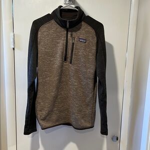 Patagonia Brown Better Sweater Quarter Zip 1/4 Pullover